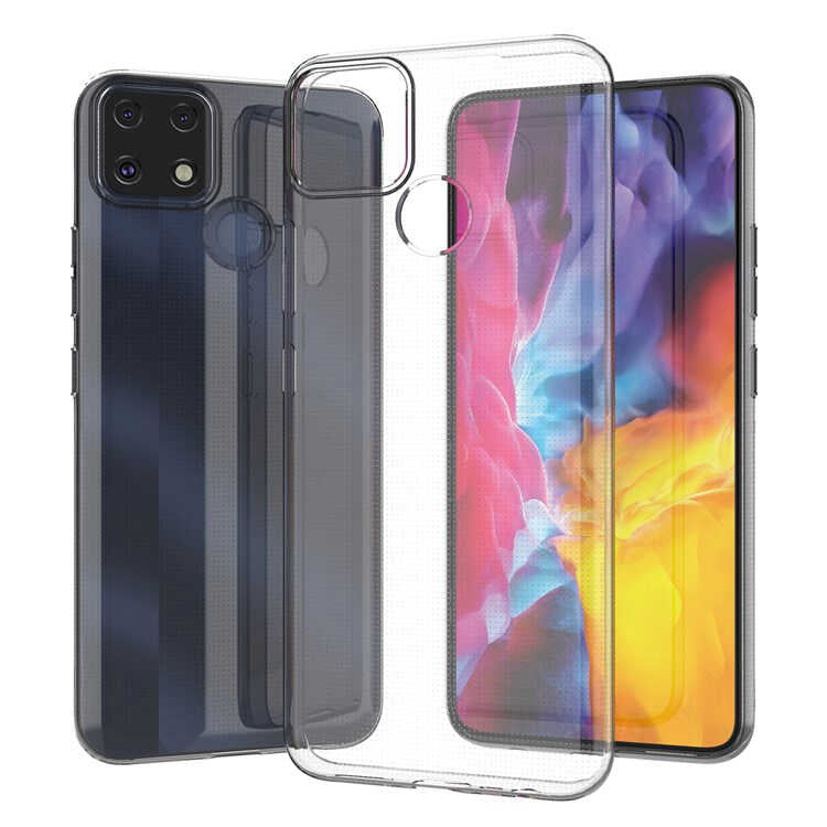 Realme C25 Uyumlu Kılıf Zore Kamera Korumalı Süper Silikon Kapak