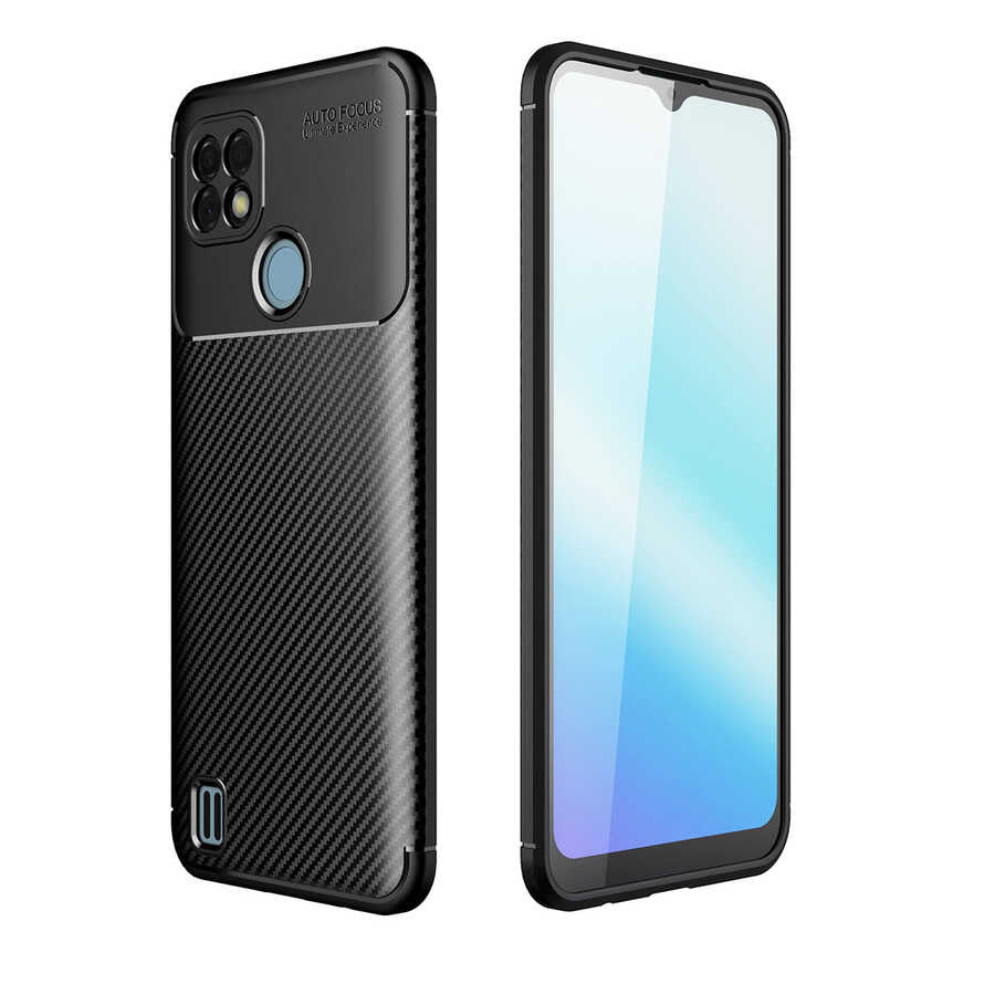 Realme C25 Uyumlu Kılıf Zore Negro Silikon Kapak