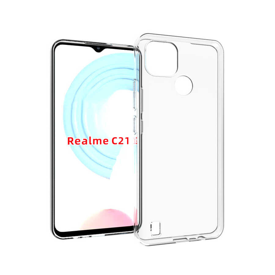 Realme C25 Uyumlu Kılıf Zore Süper Silikon Kapak