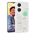 Realme C55 Uyumlu Kılıf Kabartma Figürlü Parlak Zore Toys Silikon Kapak