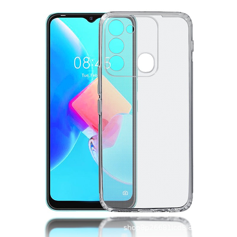 Tecno Spark 8C Uyumlu Kılıf Zore Süper Silikon Kapak