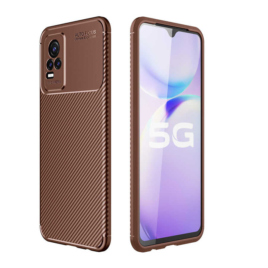 Vivo V21E Uyumlu Kılıf Zore Negro Silikon Kapak