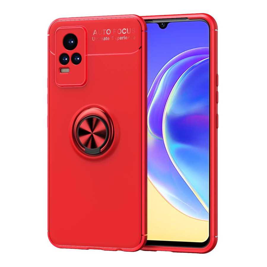 Vivo V21E Uyumlu Kılıf Zore Ravel Silikon Kapak