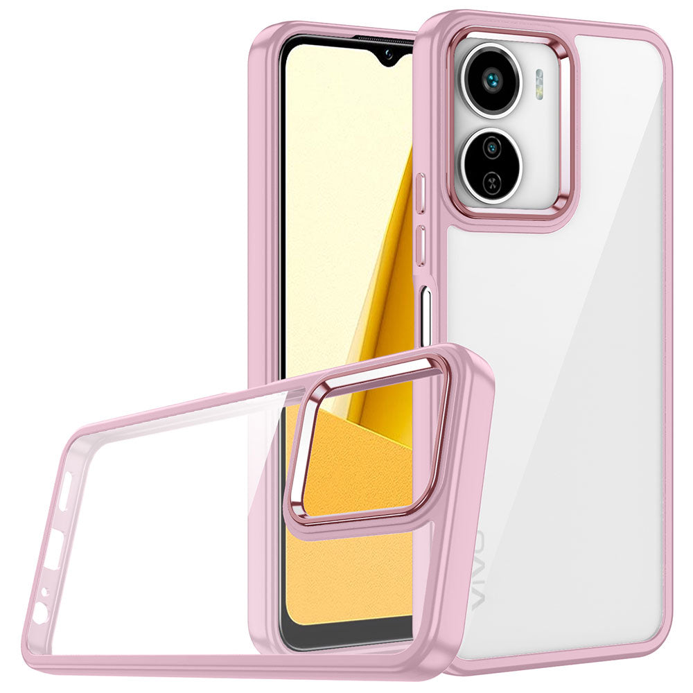 Vivo Y16 Uyumlu Kılıf Zore Flora Kapak