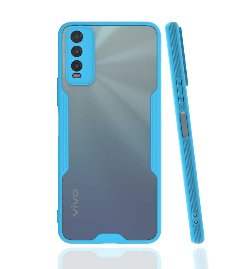 Vivo Y20S Uyumlu Kılıf Zore Parfe Kapak