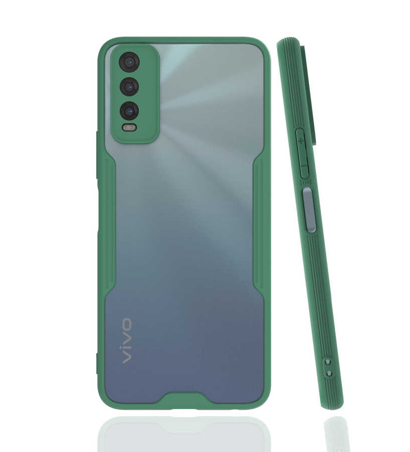 Vivo Y20S Uyumlu Kılıf Zore Parfe Kapak