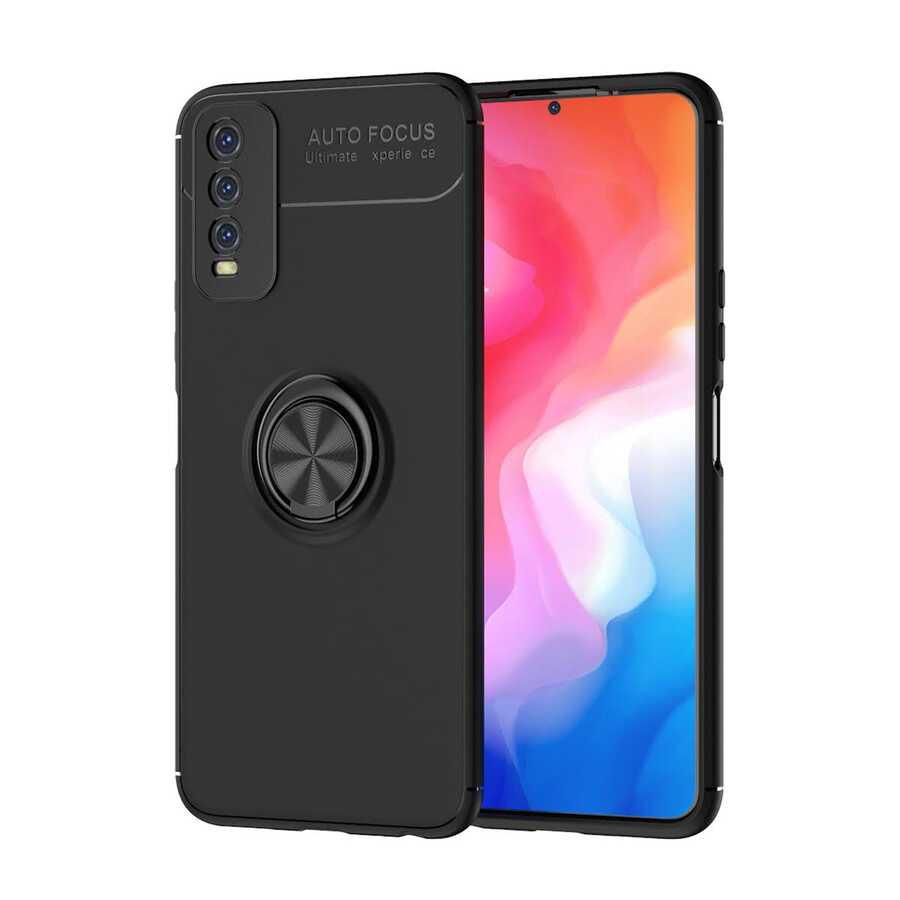 Vivo Y20S Uyumlu Kılıf Zore Ravel Silikon Kapak