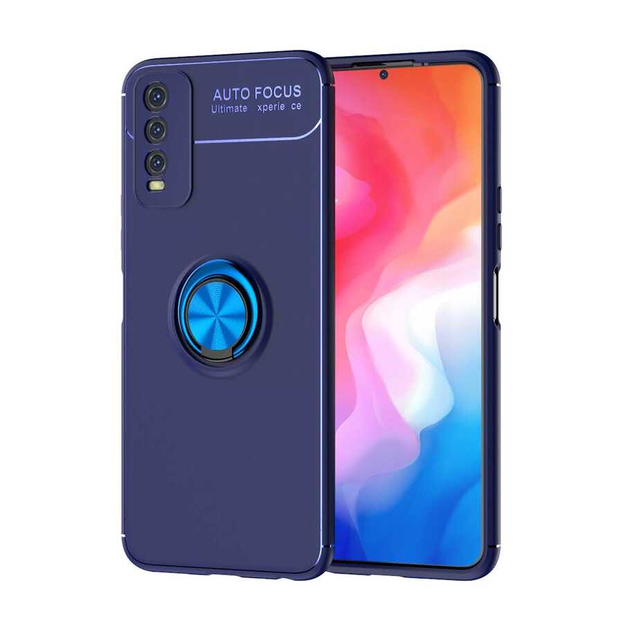 Vivo Y20S Uyumlu Kılıf Zore Ravel Silikon Kapak