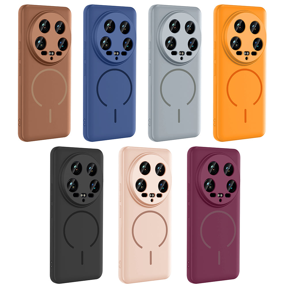 Xiaomi 14 Ultra Uyumlu Kılıf M-safe Şarj Özellikli Zore Meta Kapak