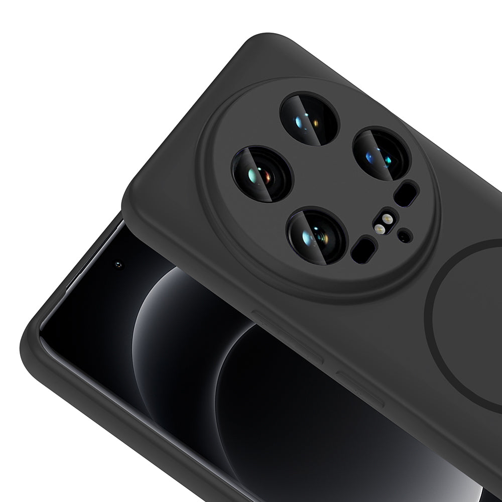 Xiaomi 14 Ultra Uyumlu Kılıf M-safe Şarj Özellikli Zore Meta Kapak