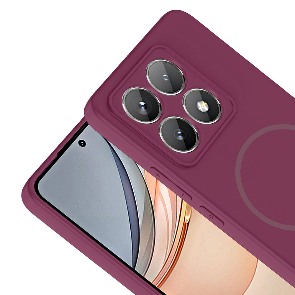 Xiaomi 14T Uyumlu Kılıf M-safe Şarj Özellikli Zore Meta Kapak