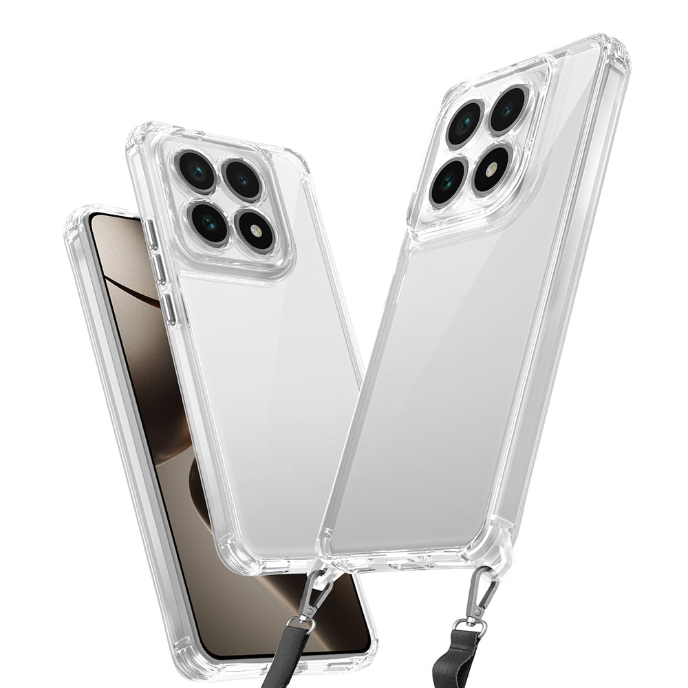Xiaomi 14T Pro Uyumlu Kılıf Airbagli Takılabilir Askı Aparatlı Zore Snap Silikon Kapak