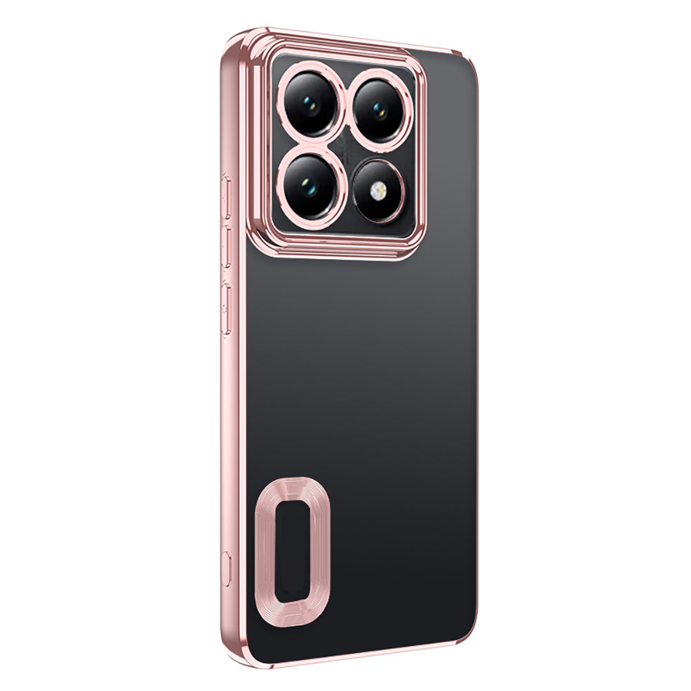 Xiaomi 14T Pro Uyumlu Kılıf Kamera Korumalı Logo Gösteren Zore Omega Kapak