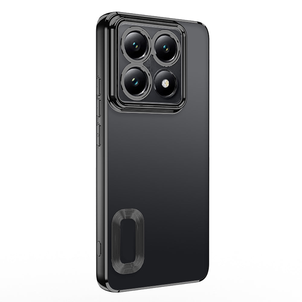 Xiaomi 14T Pro Uyumlu Kılıf Kamera Korumalı Logo Gösteren Zore Omega Kapak