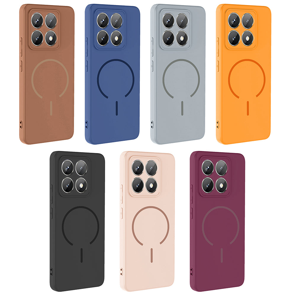 Xiaomi 14T Pro Uyumlu Kılıf M-safe Şarj Özellikli Zore Meta Kapak