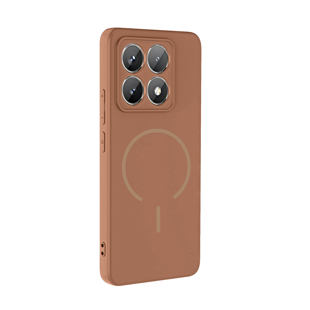Xiaomi 14T Pro Uyumlu Kılıf M-safe Şarj Özellikli Zore Meta Kapak