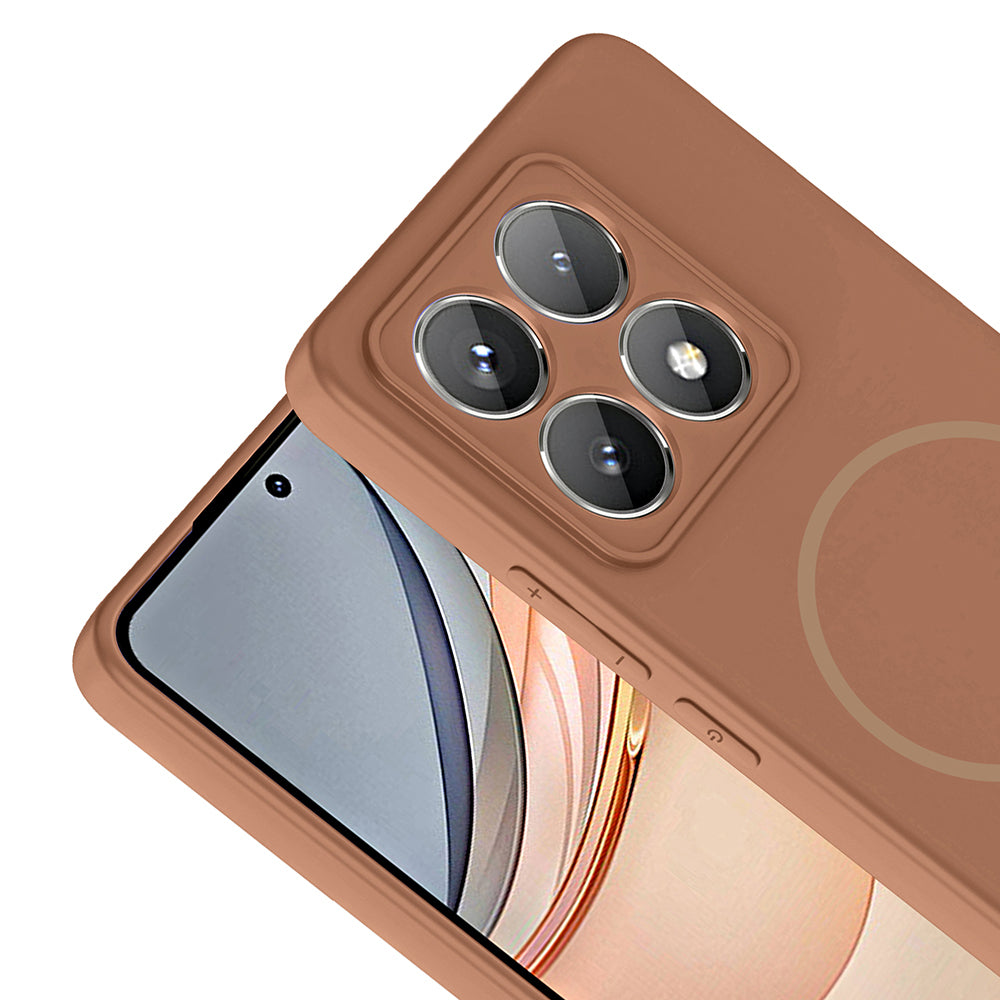 Xiaomi 14T Pro Uyumlu Kılıf M-safe Şarj Özellikli Zore Meta Kapak