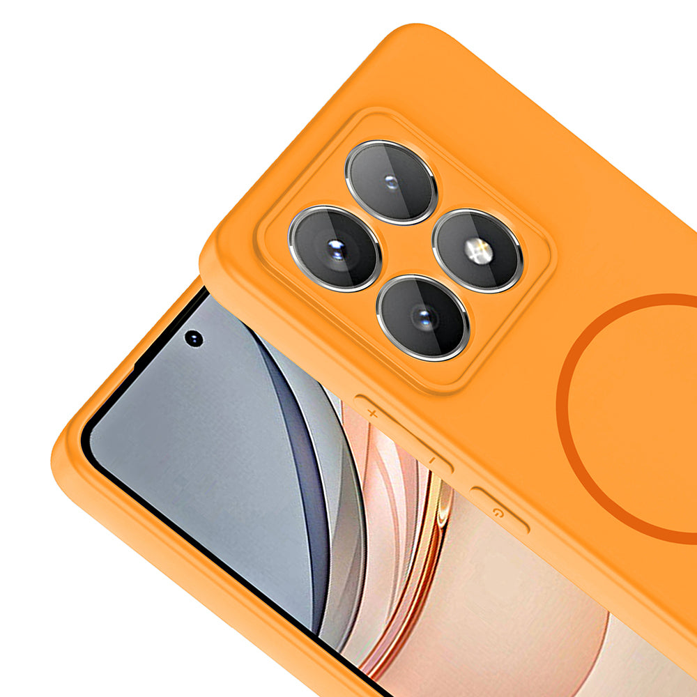 Xiaomi 14T Pro Uyumlu Kılıf M-safe Şarj Özellikli Zore Meta Kapak
