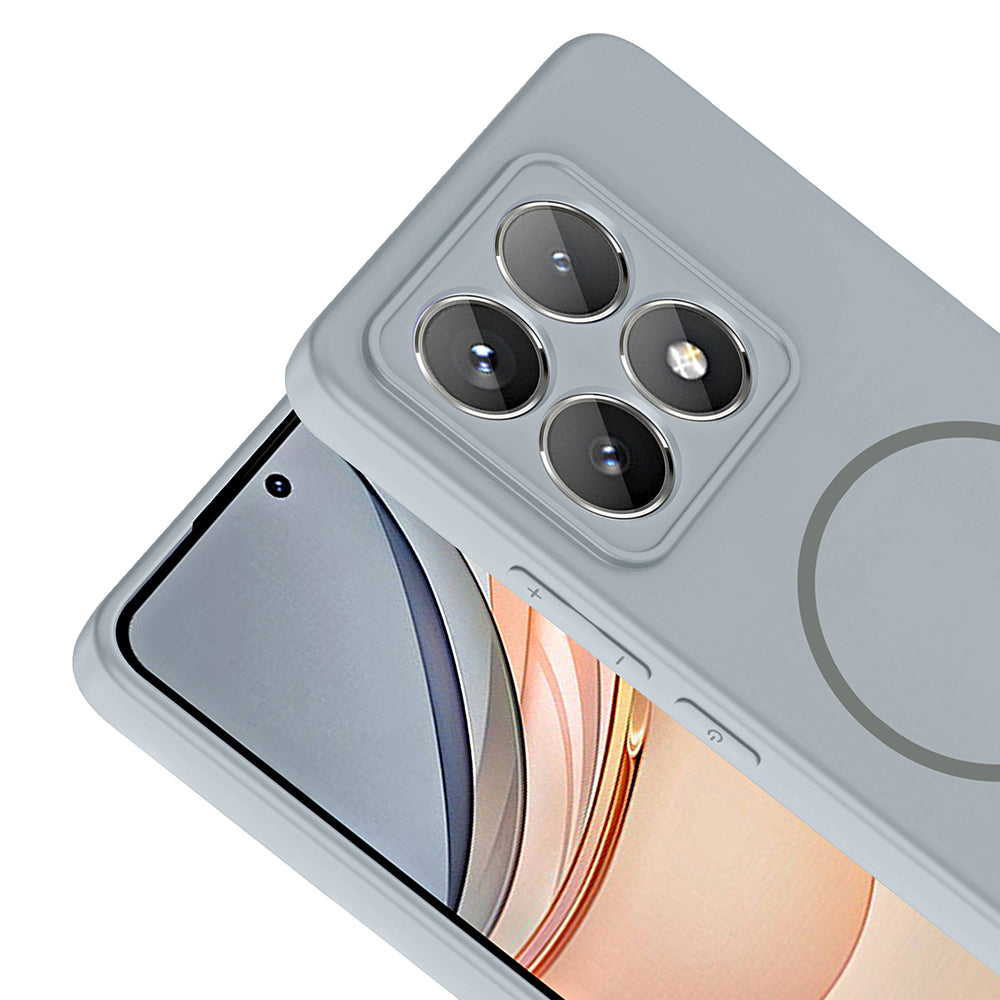 Xiaomi 14T Pro Uyumlu Kılıf M-safe Şarj Özellikli Zore Meta Kapak