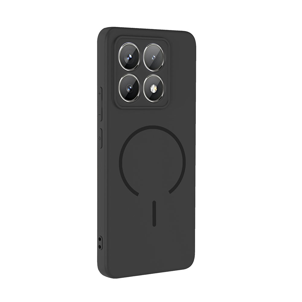 Xiaomi 14T Pro Uyumlu Kılıf M-safe Şarj Özellikli Zore Meta Kapak