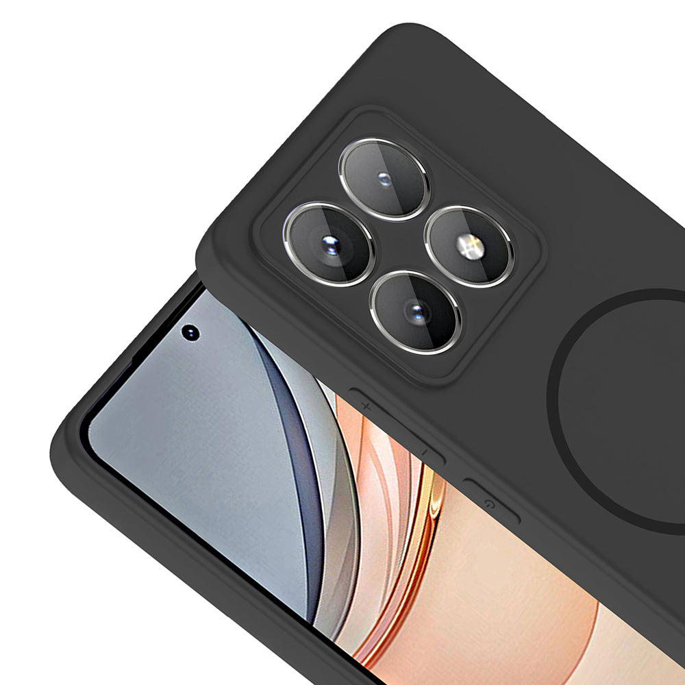 Xiaomi 14T Pro Uyumlu Kılıf M-safe Şarj Özellikli Zore Meta Kapak