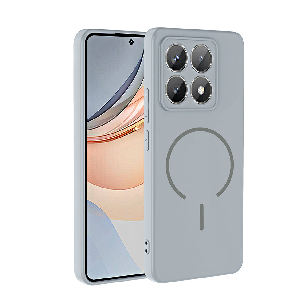 Xiaomi 14T Pro Uyumlu Kılıf M-safe Şarj Özellikli Zore Meta Kapak