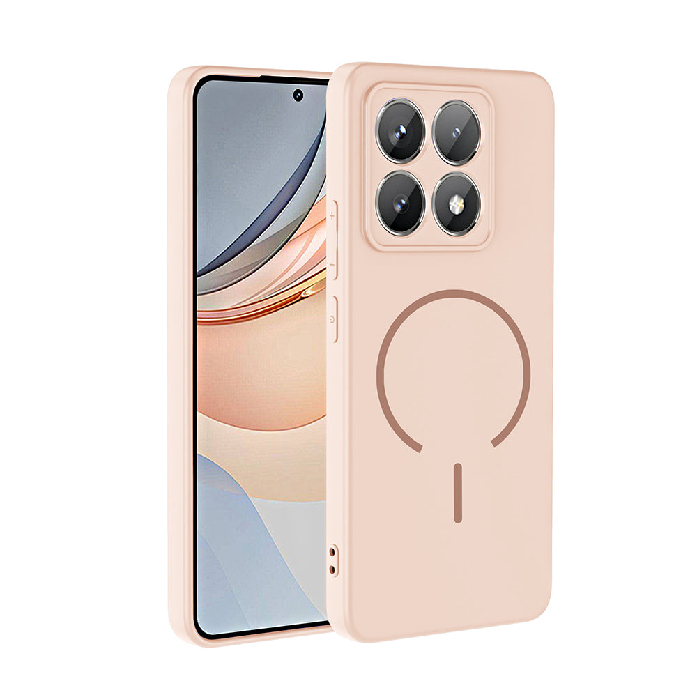 Xiaomi 14T Pro Uyumlu Kılıf M-safe Şarj Özellikli Zore Meta Kapak