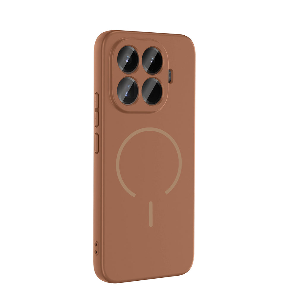 Xiaomi 15T Pro Uyumlu Kılıf M-safe Şarj Özellikli Zore Meta Kapak