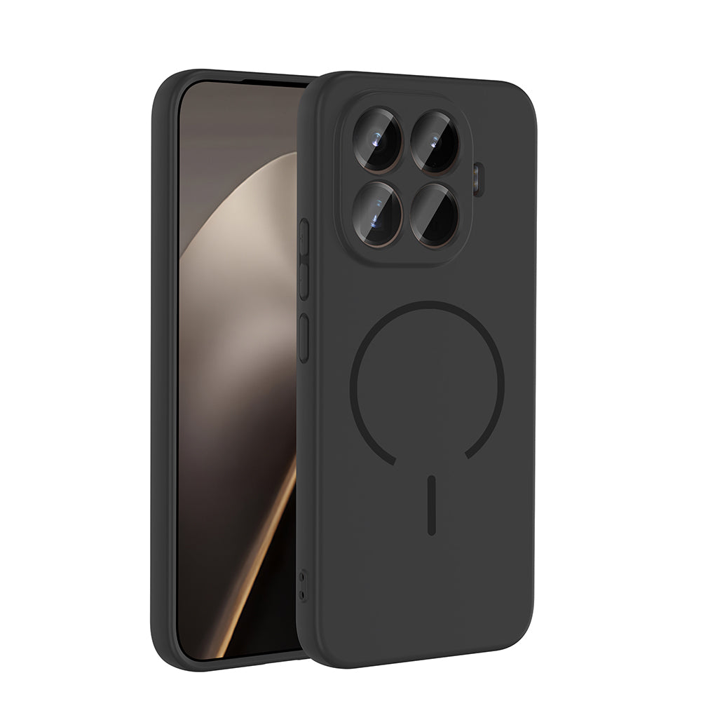Xiaomi 15T Pro Uyumlu Kılıf M-safe Şarj Özellikli Zore Meta Kapak