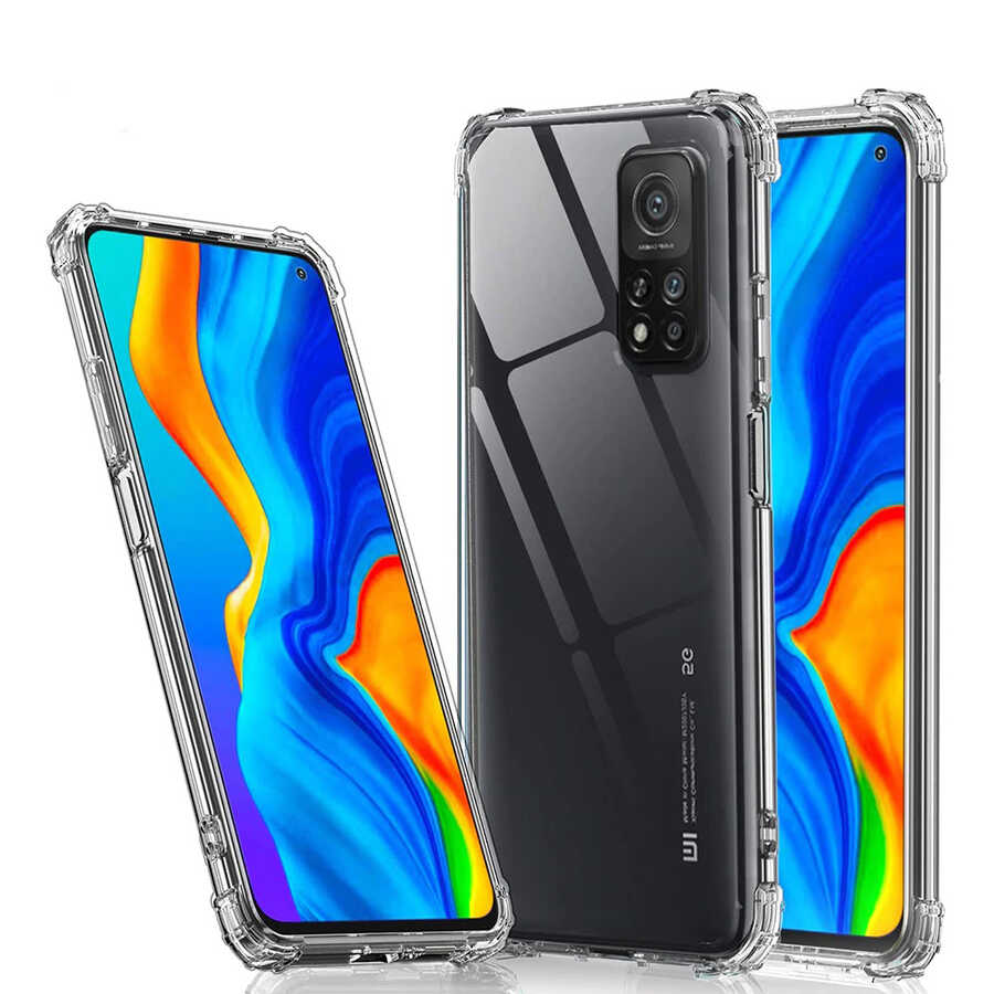 Xiaomi Mi 10T Pro 5G Uyumlu Kılıf Zore Nitro Anti Shock Silikon