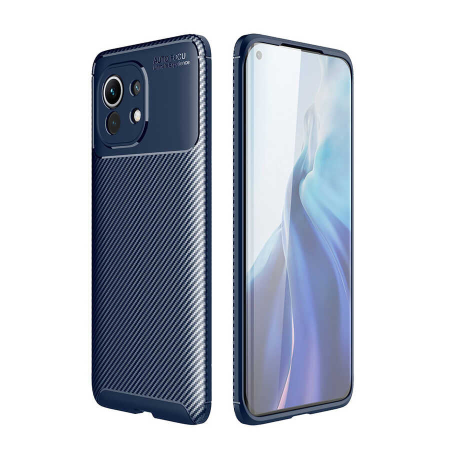 Xiaomi Mi 11 Uyumlu Kılıf Zore Negro Silikon Kapak