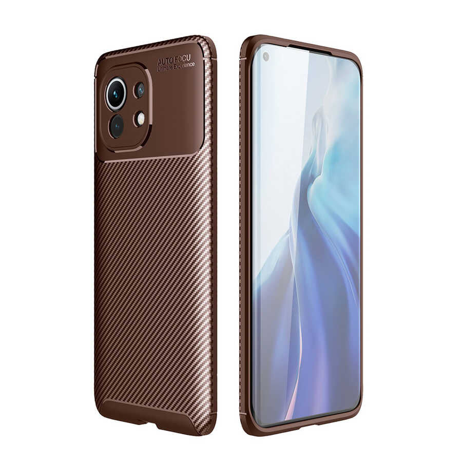 Xiaomi Mi 11 Uyumlu Kılıf Zore Negro Silikon Kapak