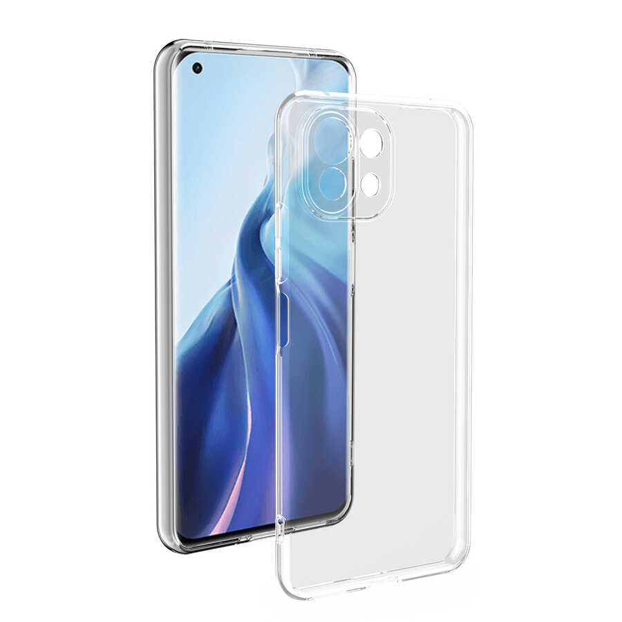 Xiaomi Mi 11 Lite Uyumlu Kılıf Zore Kamera Korumalı Süper Silikon Kapak