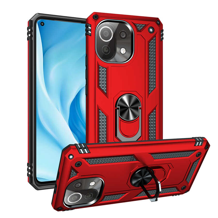 Xiaomi Mi 11 Lite Uyumlu Kılıf Zore Vega Kapak