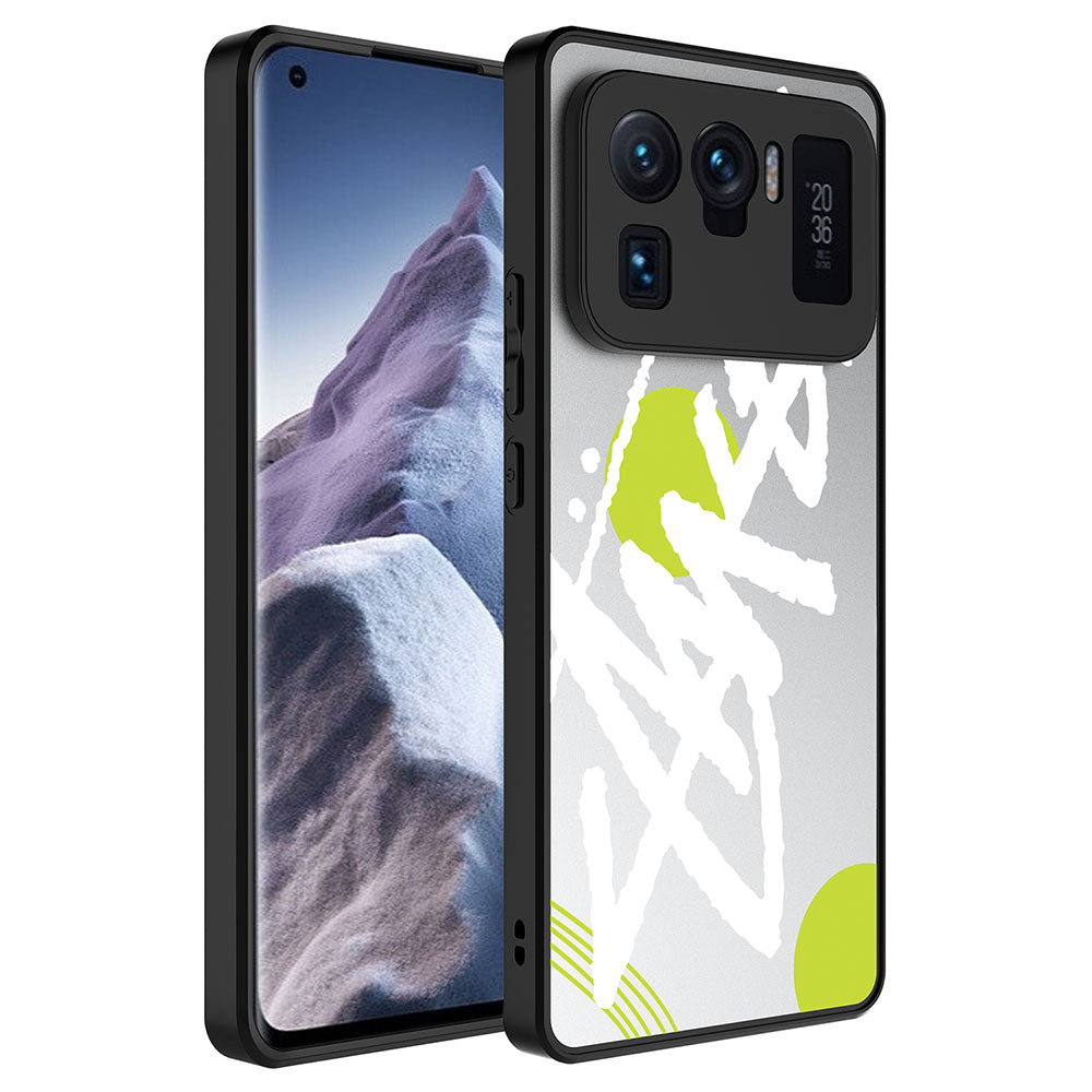 Xiaomi Mi 11 Ultra Uyumlu Kılıf Aynalı Desenli Kamera Korumalı Parlak Zore Mirror Kapak