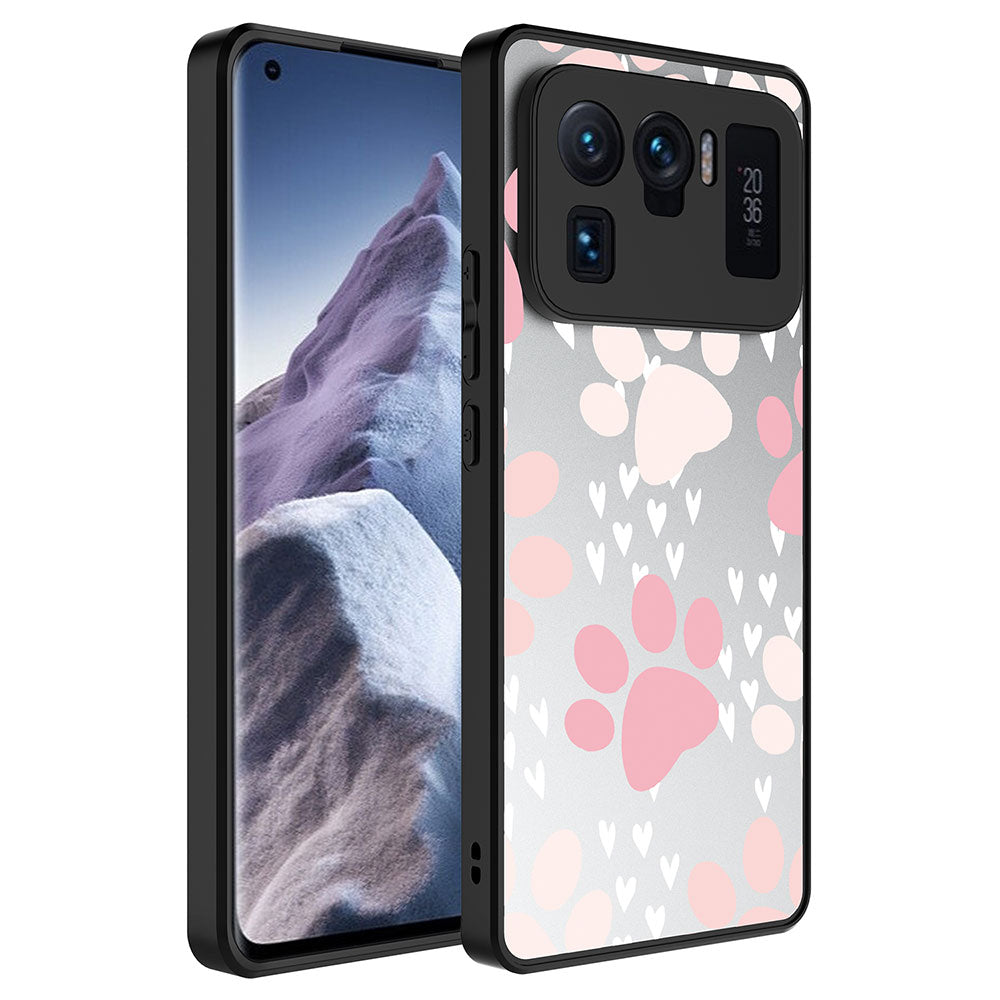 Xiaomi Mi 11 Ultra Uyumlu Kılıf Aynalı Desenli Kamera Korumalı Parlak Zore Mirror Kapak