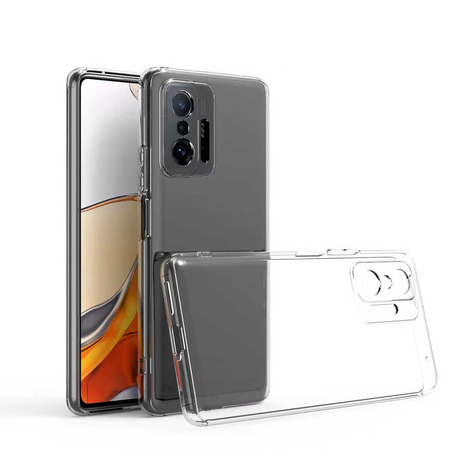 Xiaomi Mi 11T 5G Uyumlu Kılıf Zore Kamera Korumalı Süper Silikon Kapak