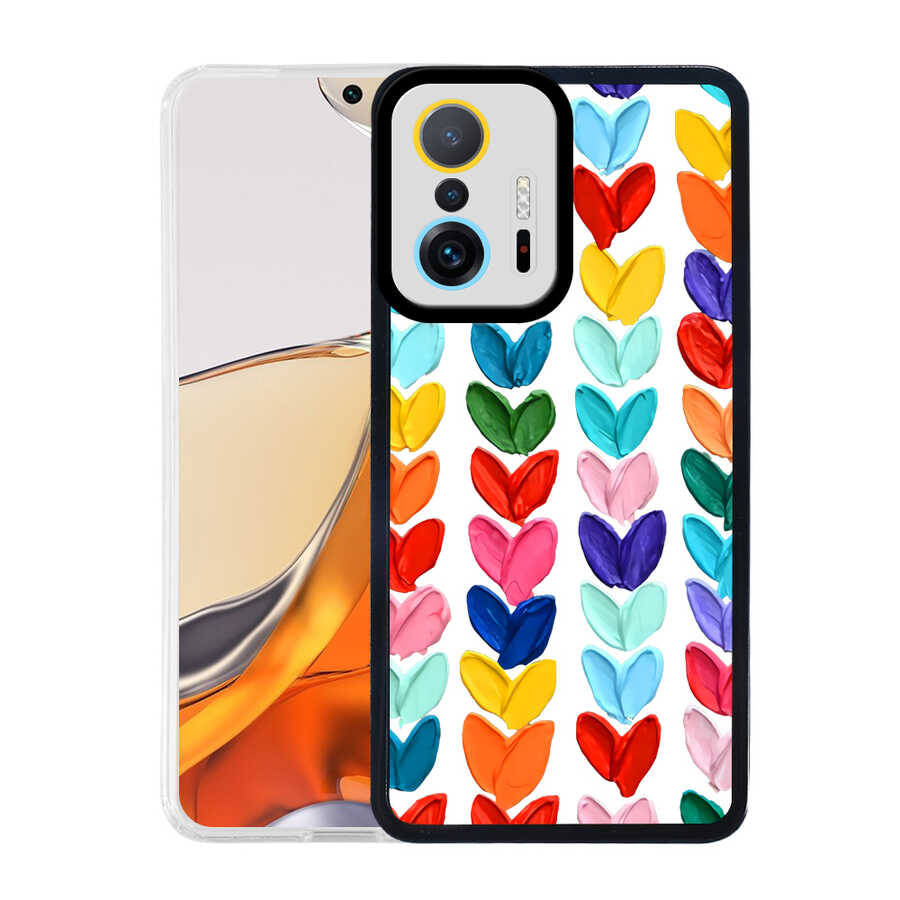 Xiaomi Mi 11T 5G Uyumlu Kılıf Zore M-Fit Desenli Kapak