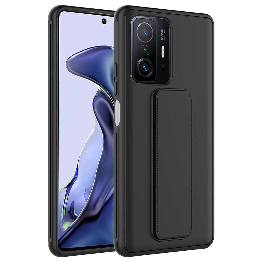 Xiaomi Mi 11T 5G Uyumlu Kılıf Zore Qstand Kapak