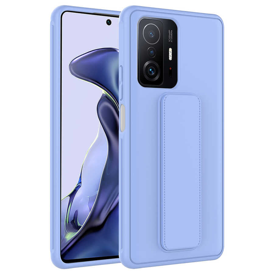 Xiaomi Mi 11T 5G Uyumlu Kılıf Zore Qstand Kapak