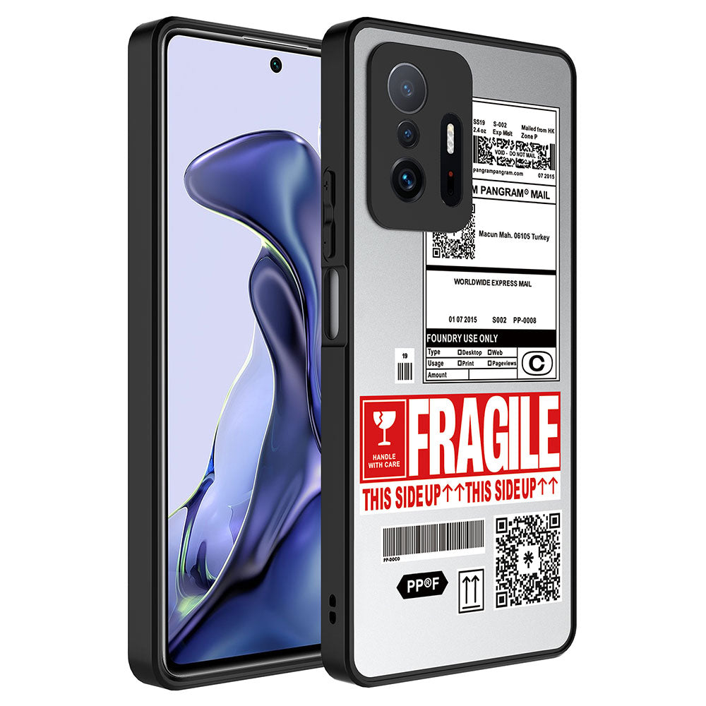 Xiaomi Mi 11T Pro 5G Uyumlu Kılıf Aynalı Desenli Kamera Korumalı Parlak Zore Mirror Kapak