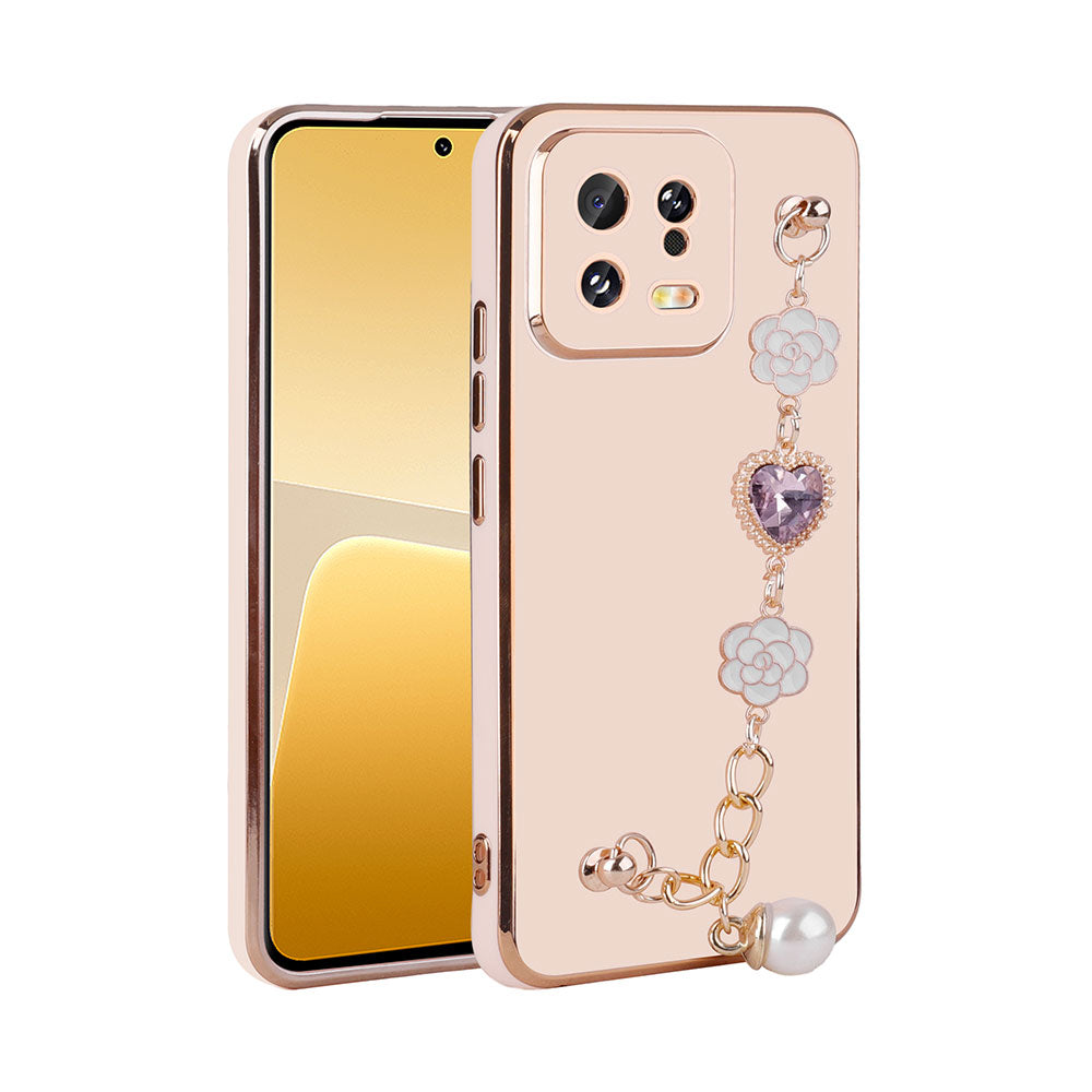 Xiaomi Mi 13 Uyumlu Kılıf El Tutamaçlı Kamera Korumalı Zore Taka Silikon Kapak