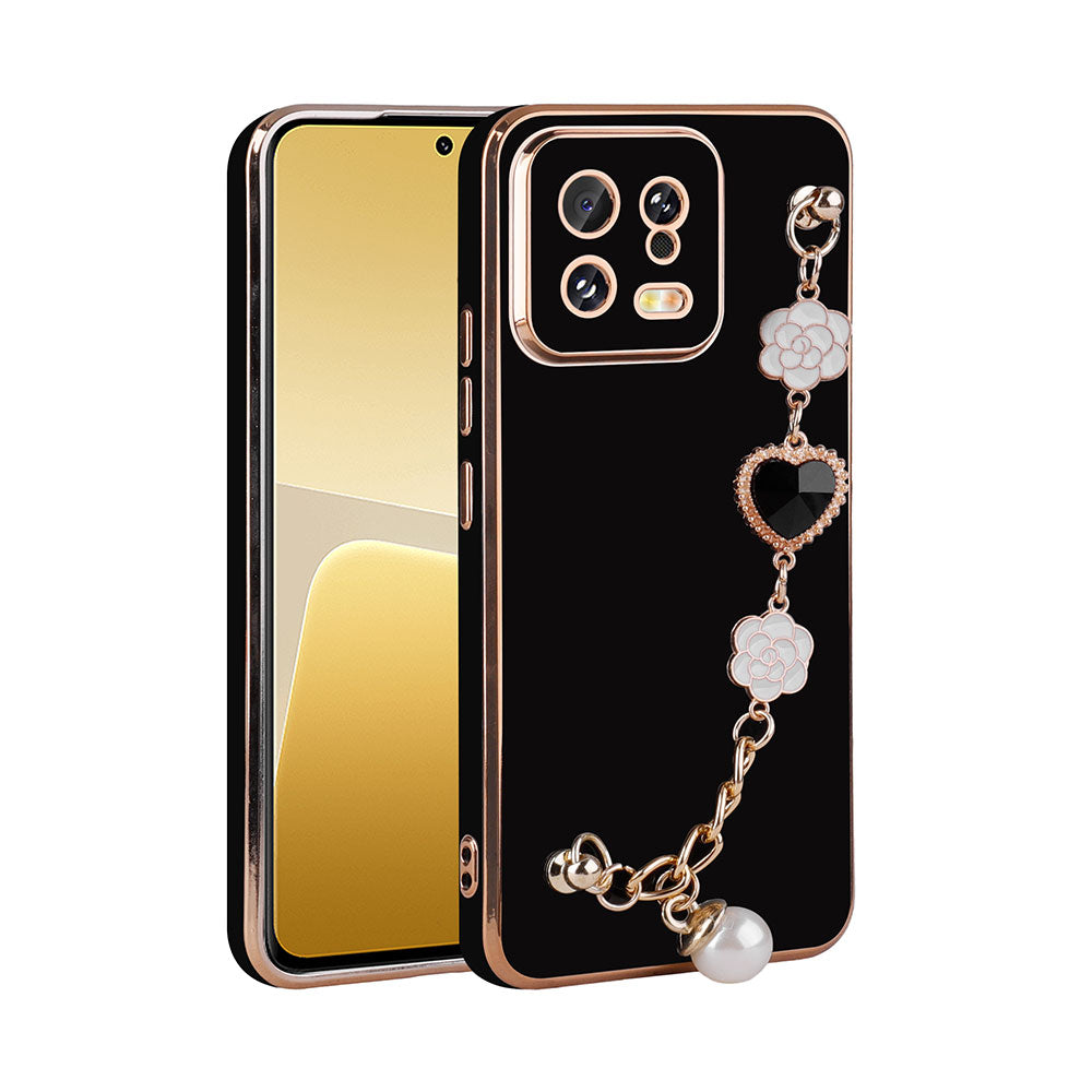Xiaomi Mi 13 Uyumlu Kılıf El Tutamaçlı Kamera Korumalı Zore Taka Silikon Kapak