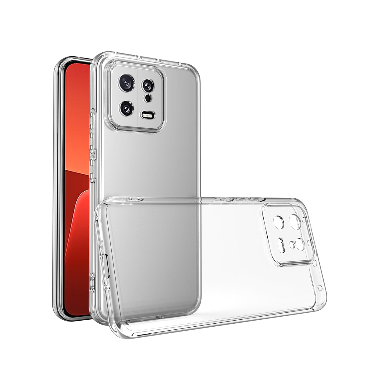 Xiaomi Mi 13 Pro Uyumlu Kılıf Zore Kamera Korumalı Süper Silikon Kapak