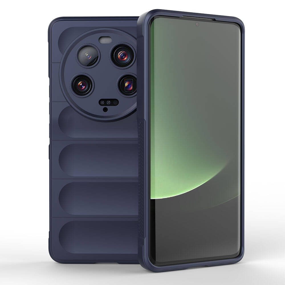 Xiaomi Mi 13 Ultra Uyumlu Kılıf Esnek TPU Oyuklu Arka Yüzey Tasarımlı Zore Etnik Silikon Kapak