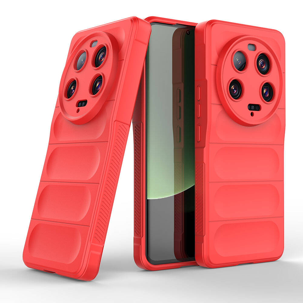 Xiaomi Mi 13 Ultra Uyumlu Kılıf Esnek TPU Oyuklu Arka Yüzey Tasarımlı Zore Etnik Silikon Kapak
