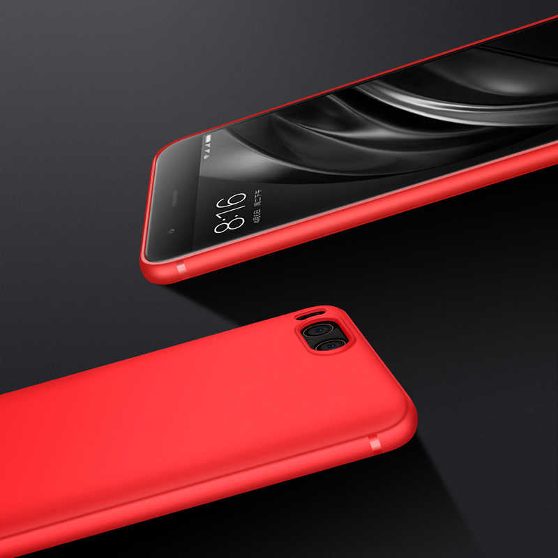 Xiaomi Mi 6 Uyumlu Kılıf Zore İmax Silikon Kamera Korumalı