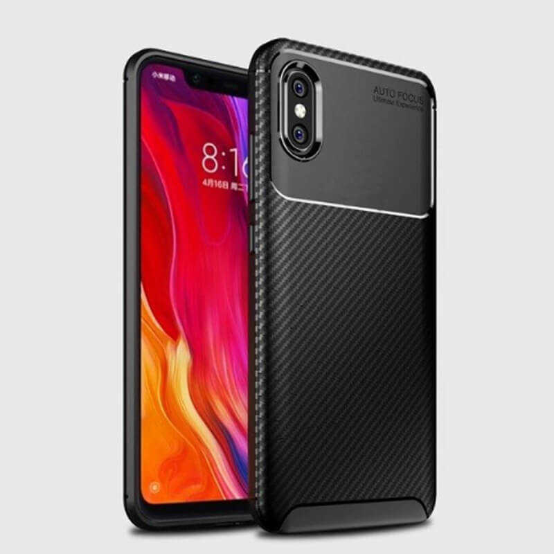 Xiaomi Mi 8 Pro Uyumlu Kılıf Zore Negro Silikon Kapak