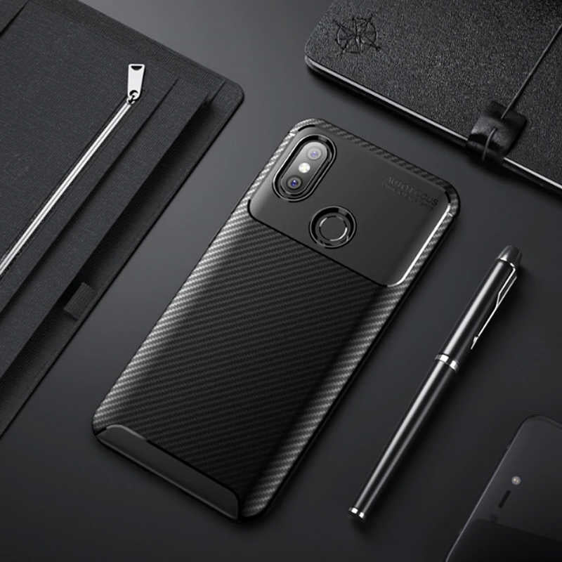Xiaomi Mi Max 3 Uyumlu Kılıf Zore Negro Silikon Kapak