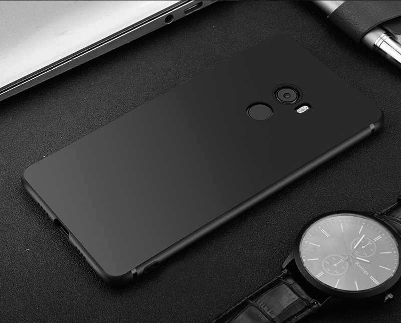 Xiaomi Mi Mix 2 Uyumlu Kılıf Zore İmax Silikon Kamera Korumalı